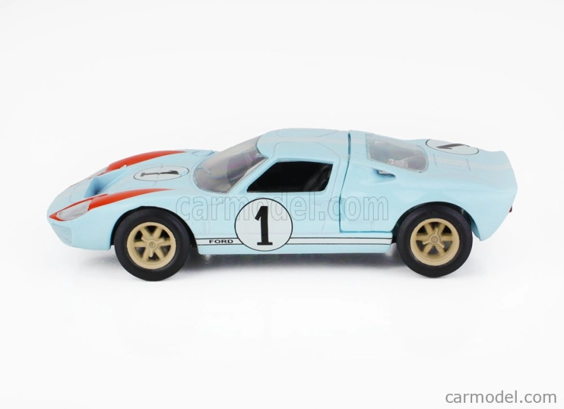Norev Ford usa Gt40 Mkii 7.0l V8 Team Shelby American Inc. N 1 2. (ale naozaj víťaz) 24h Le Mans 1966 K.miles - D.hulme 1:43 Svetlomodrá