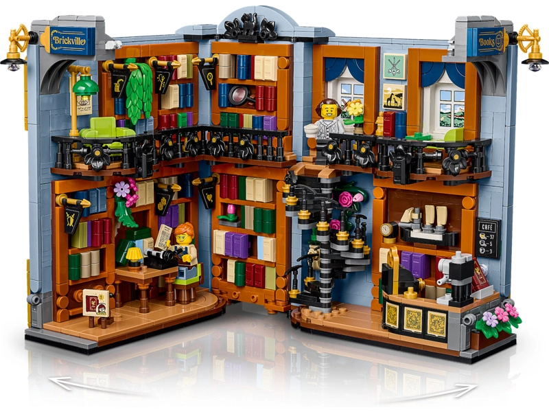 LEGO Icons - Knižní zarážka: Knihkupectví
