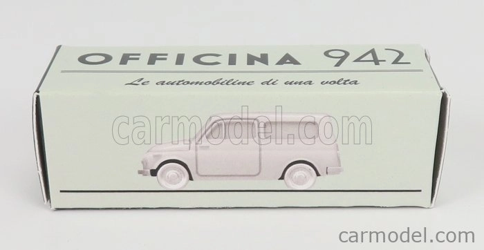 Officina-942 Fiat 500 Utility Francis Lombardi 1959 1:76 svetlosivá