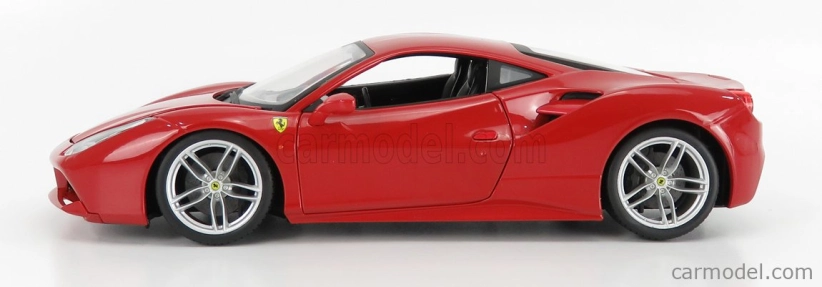 Bburago Ferrari 488 GTB 1:18 červená