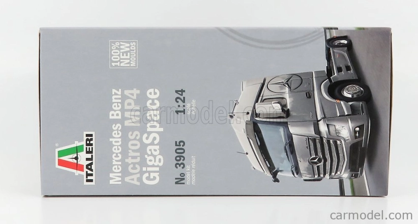 Italeri Mercedes benz Actros 1856 Mp4 Gigaspace Tractor Truck 2-assi 2016 1:24 /