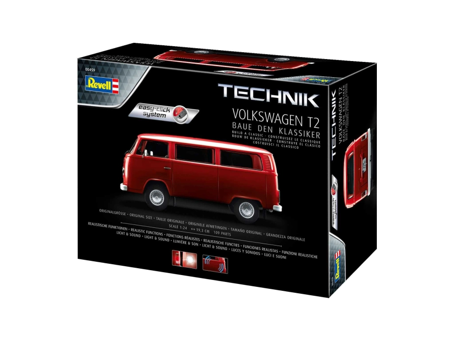 Revell Volkswagen T2 (1:24) (Easy-Click)