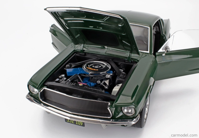 Kk-scale Ford usa Mustang Gt Fastback Coupe 1968 1:12 Zelená
