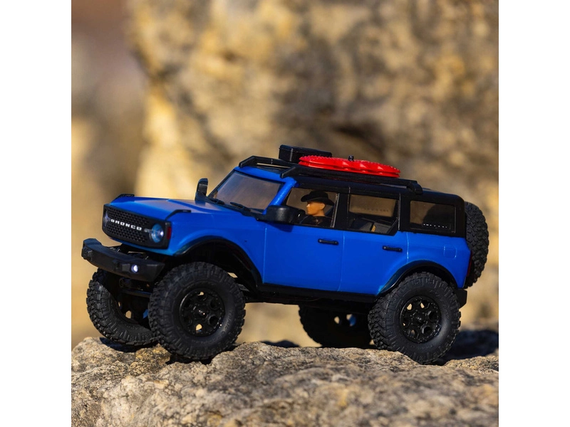 RC auto Axial SCX24 Ford Bronco 2021 1:24 4WD RTR, červená