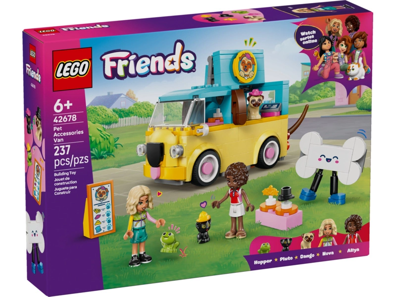 LEGO Friends - Dodávka s doplnkami pre miláčikov