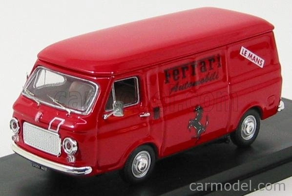Rio-models Fiat 238 Van Assistenza Ferrari Automobili Le Mans 1977 1:43 Červená