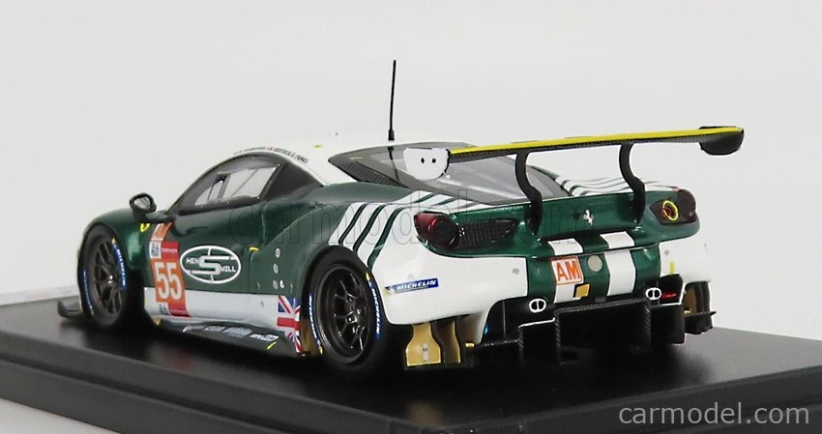 Looksmart Ferrari 488 Gte Evo 3.9l Turbo V8 Team Spirit Of Race N 55 1:43, bílá