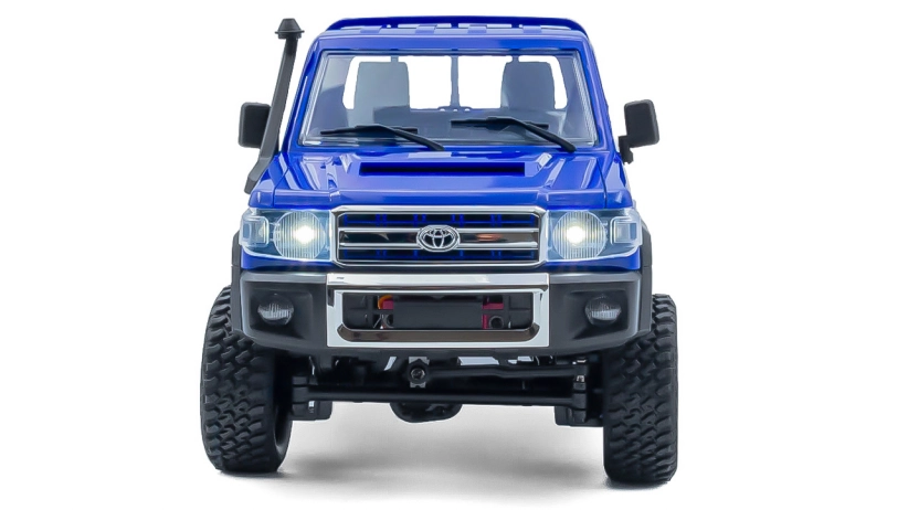 RC auto Land Cruiser Toyota PRO, modré + náhradná batéria