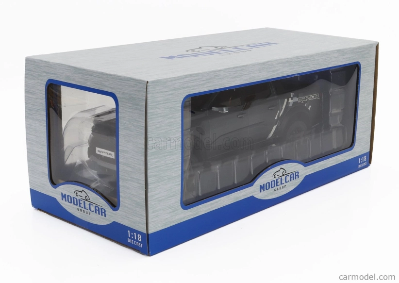 Mcg Ford usa Ranger Raptor Pick-up Double Cabine 2023 1:18 Tmavě Šedá