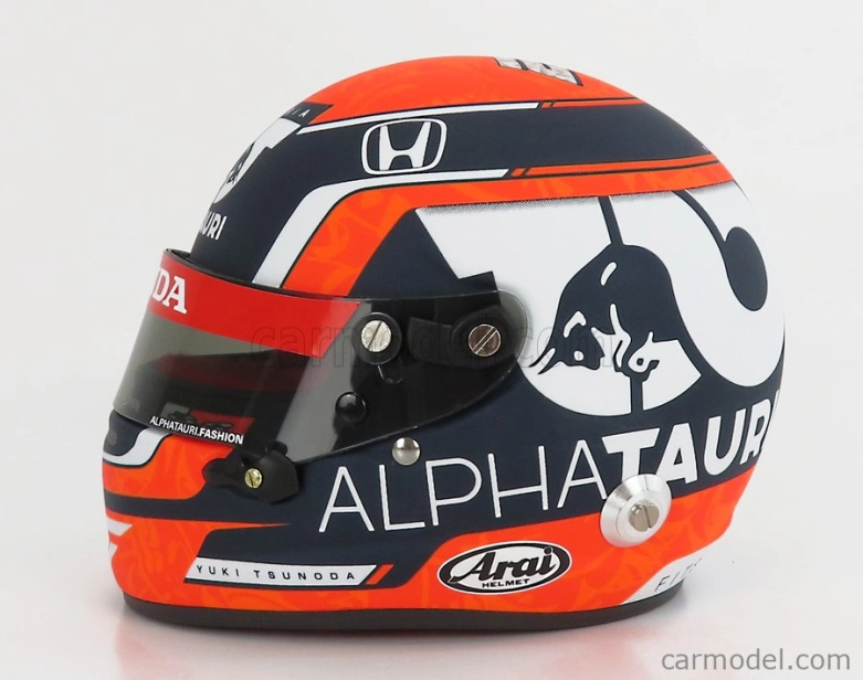 Mini helmet Arai helma F1 At02 Honda Ra620h Team Alpha Tauri N 22 1:2