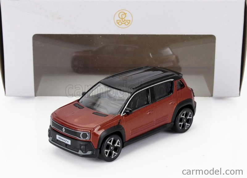 Norev Renault R4 E-tech 2025 1:64 Copper Met
