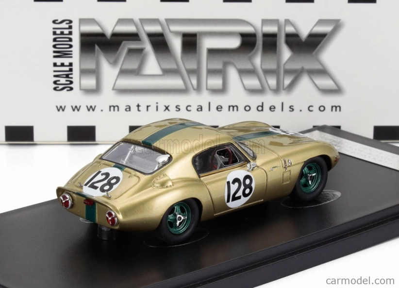 Matrix scale models Lotus Elan 26r Coupe N 128 Racing 1964 1:43 Zlatá Zelená