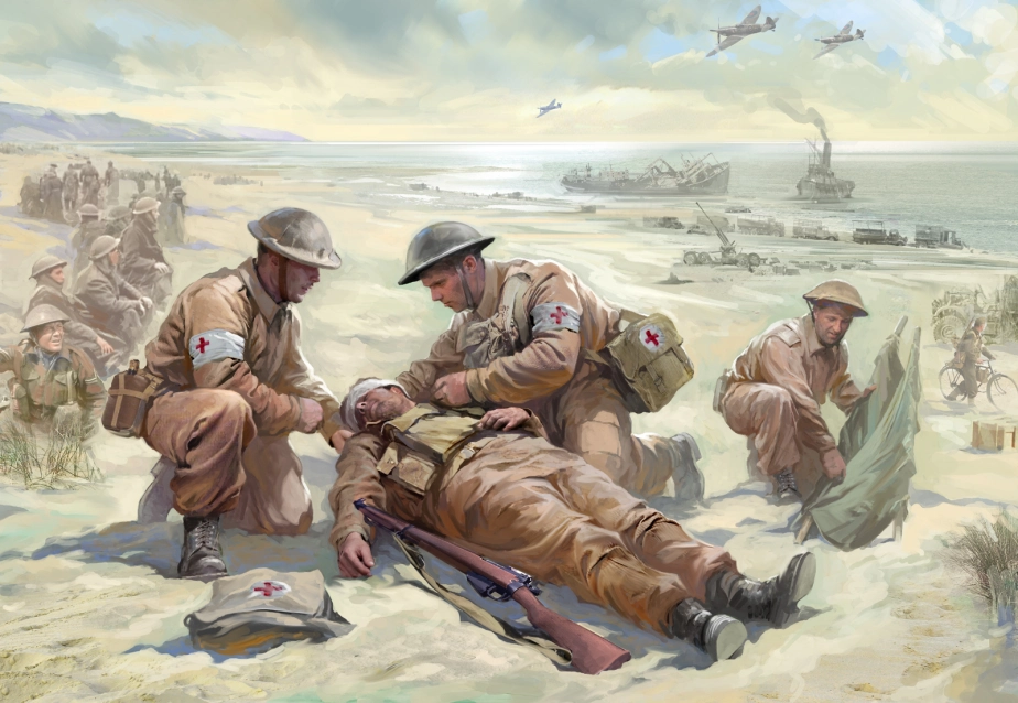 Zvezda figurky British Medic Team (1:72)