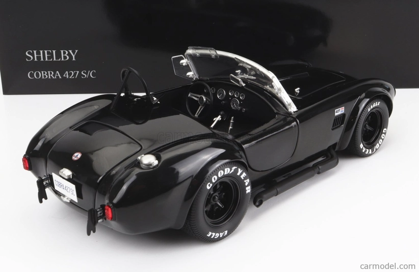 Kyosho Ford usa Shelby Cobra 427 S/c Spider 1962 1:18 Black