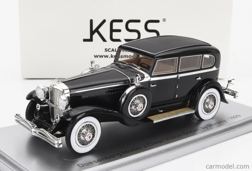 Kess-model Duesenberg Model J Berline Clear Vision Sedan By Murphy 1929 1:43 Black