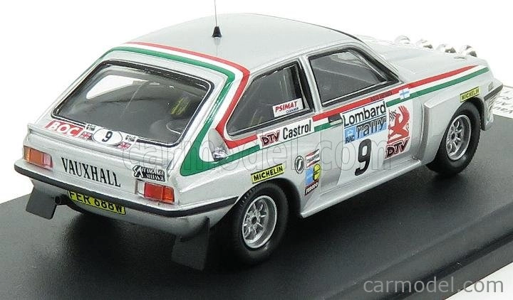 Trofeu Vauxhall Chevette Hsr (night Version) N 9 Rally Rac Lombard 1980 Pentti Airikkala - Risto Virtanen 1:43 Silver