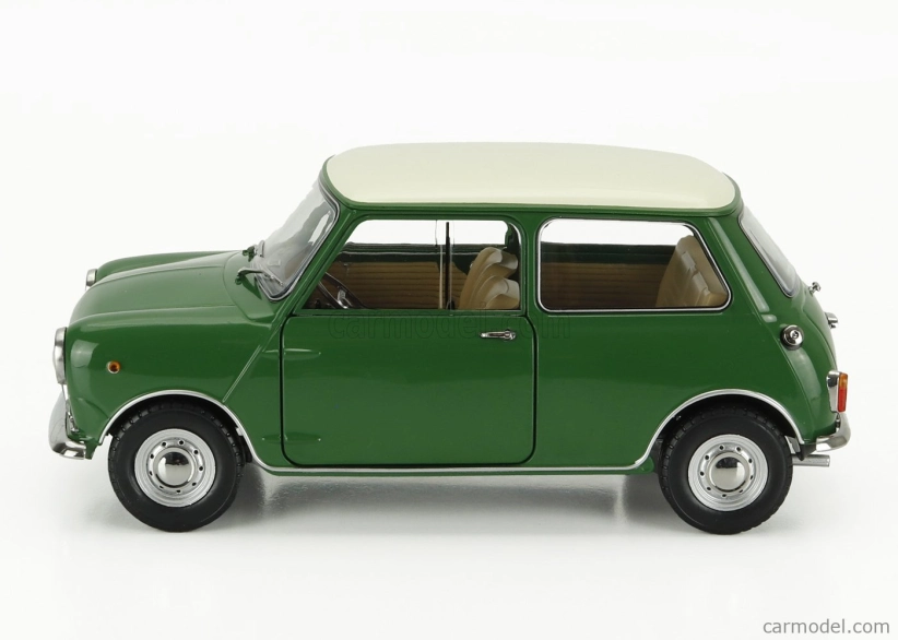 Mitica-diecast Innocenti Mini Cooper Mk1 1966 1:18 Zelená slonovina