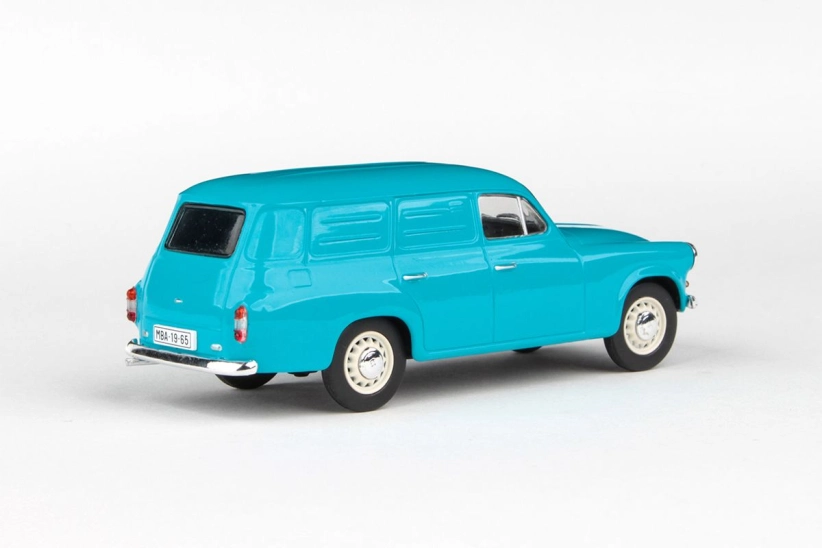 Abrex Škoda 1202 dodávka (1965) 1:43 – tyrkysová