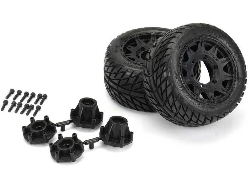 Pro-Line bike 2.8", pneumatiky Street Fighter LP, disk Raid H12 black (2)