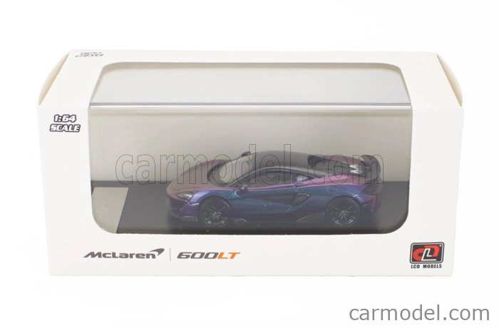 Lcd-model Mclaren 600lt 2018 1:64 Chameleon Fialový