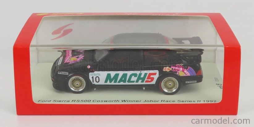 Spark-model Ford england Sierra Rs500 Cosworth N 10 Winner Johor Race Series Ii 1992 G.goode 1:43 Black