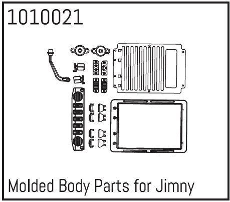 HBP240076 - (1010021) Molded Body Parts for Jimny