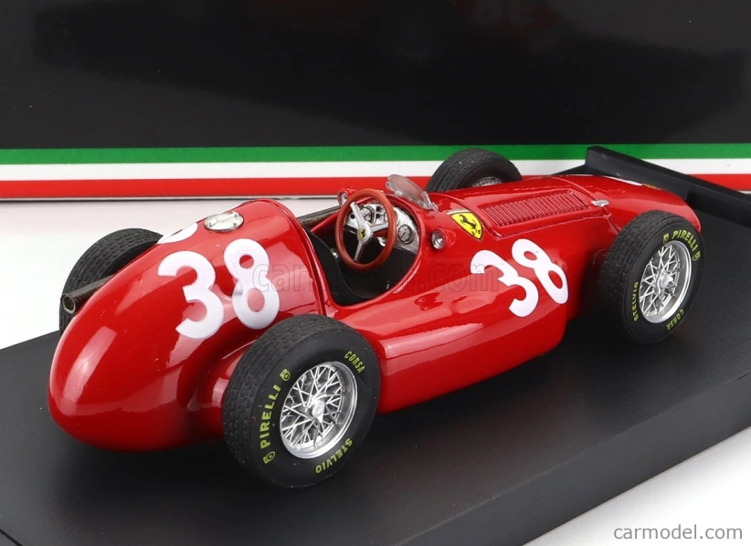 Brumm Ferrari F1 553 Squalo N 38 Winner Spain Gp 1954 M.hawthorn 1:43 Red