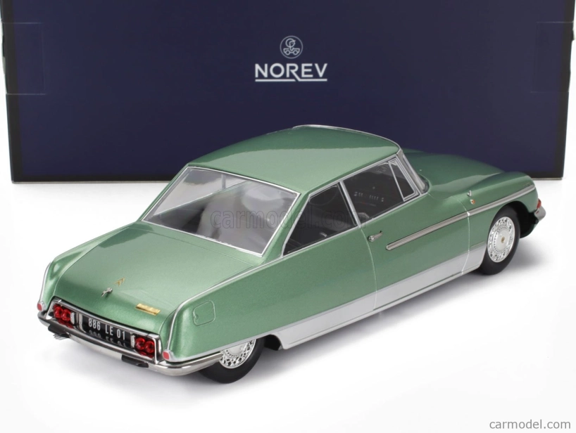 Norev Citroen Ds21 Le Leman 1968 1:18 Green Met