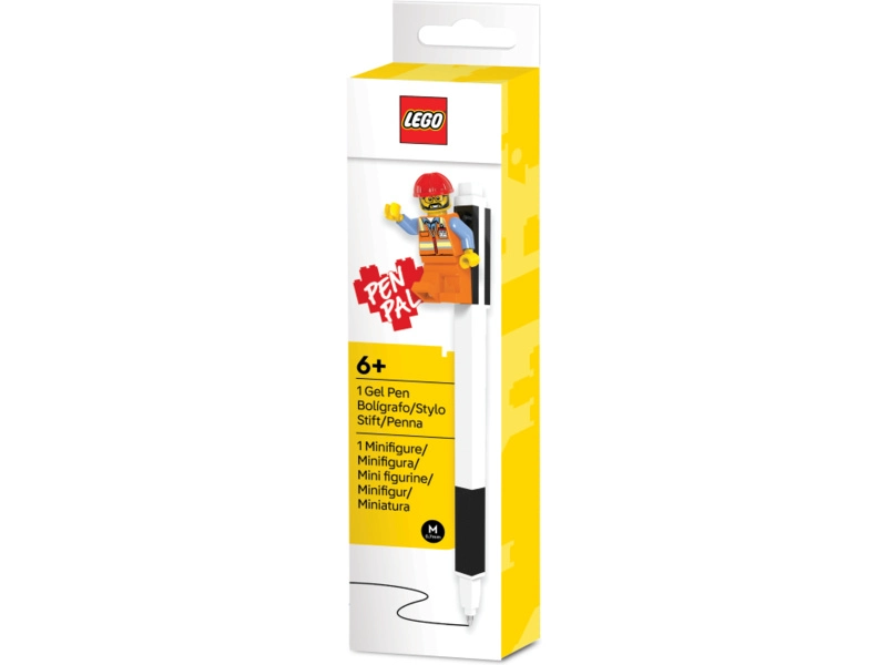 LEGO gelové pero s minifigurkou modré