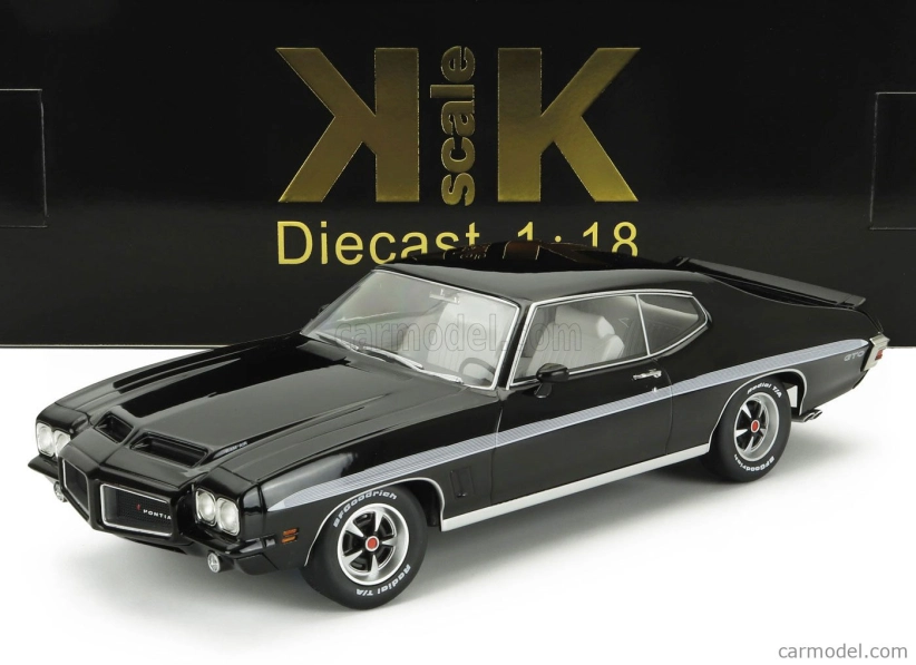 Kk-scale Pontiac Gto Lemans Ram Air Coupe 1972 1:18 Black