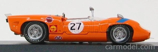 Najlepší model Lola T70 Spider N 27 Fuji 1968 T.sakai 1:43 Orange
