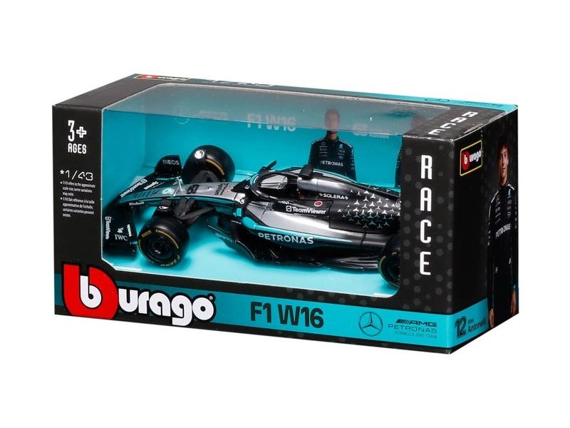 Bburago Mercedes-AMG Petronas W16 (2025), #63 Russell