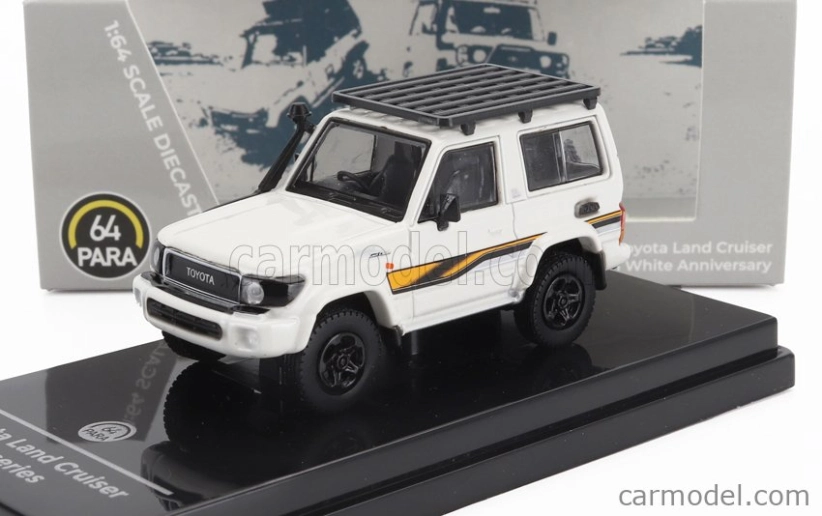 Paragon-models Toyota Land Cruiser Lc71 Rhd 2023 1:64 Bílá