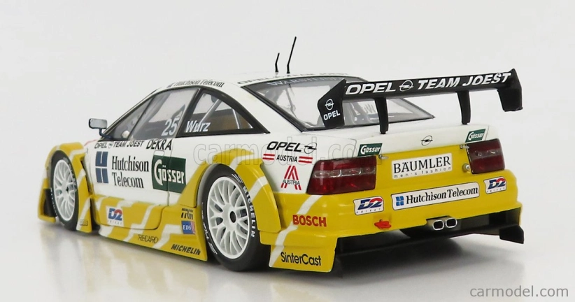 Werk83 Opel Calibra V6 4x4 Opel Team Joest N 25 Itc 1996 Alexander Wurz 1:18 bielo žltá