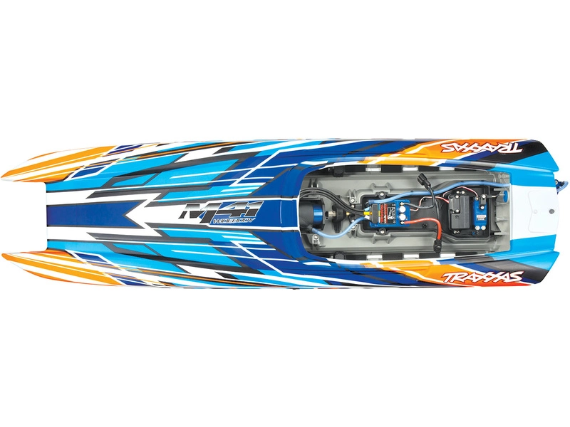 RC loď Traxxas DCB M41 TQi RTR, oranžová