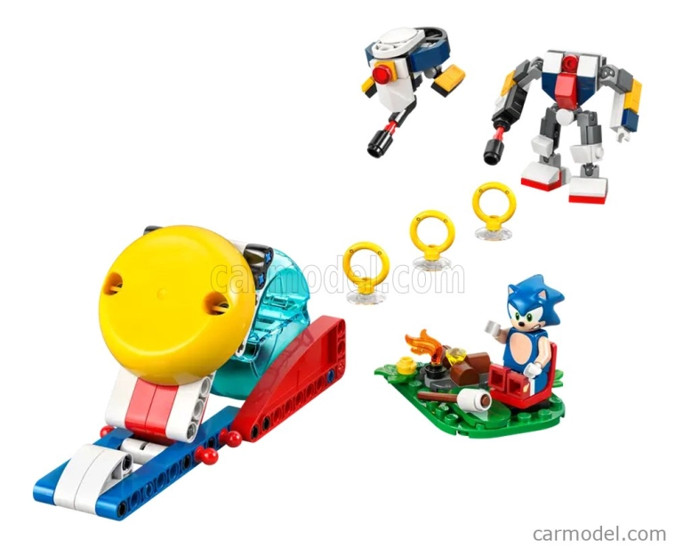 Lego figúrky Ježko Sonic - Sonic's Campfire Clash - 177 Pezzi - 177 ks Rôzne