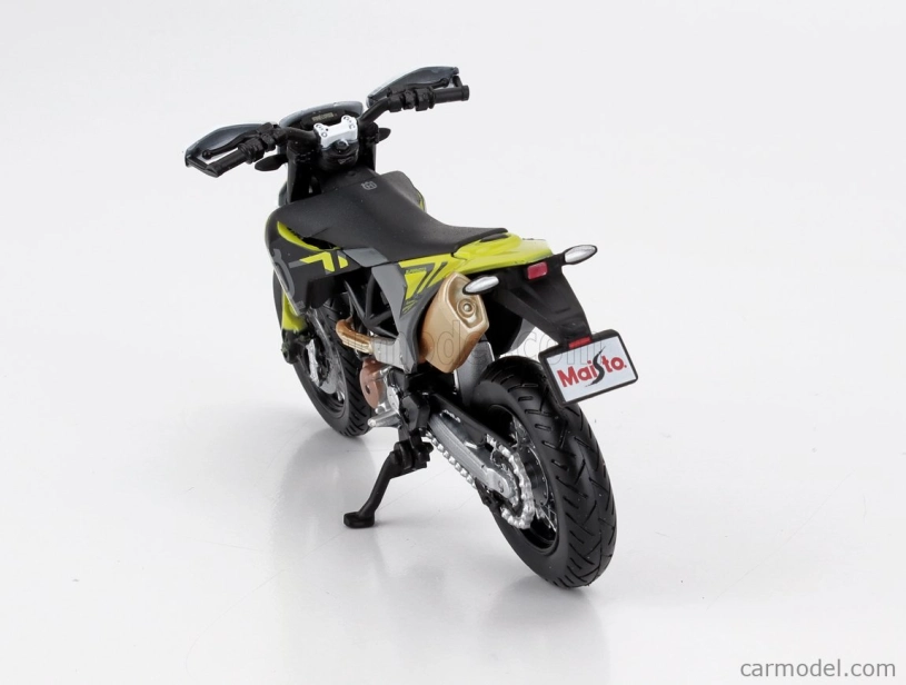 Maisto Husqvarna Husky 701 Supermoto 2023 1:18 čierno-žltá