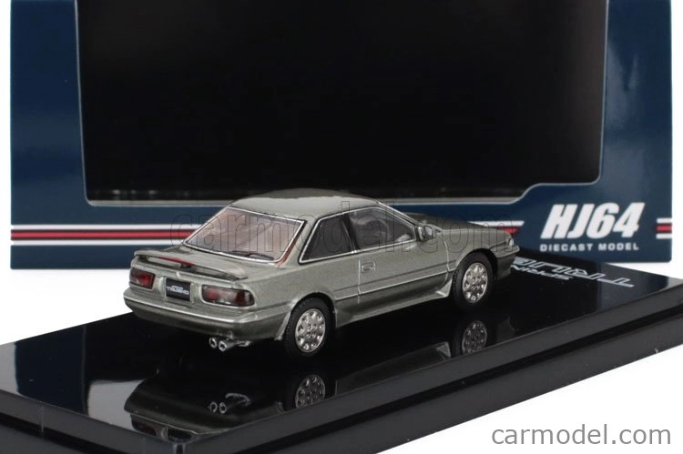 Zapaľovanie-model Toyota Sprinter Trueno (ae92) Gt Apex Coupe 1989 1:64 Green Grey Met