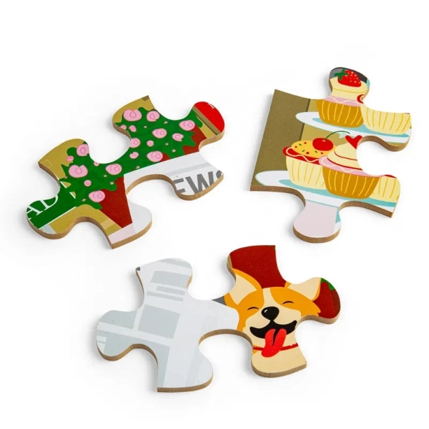 Bigjigs Toys Drevené podlahové puzzle Londýn