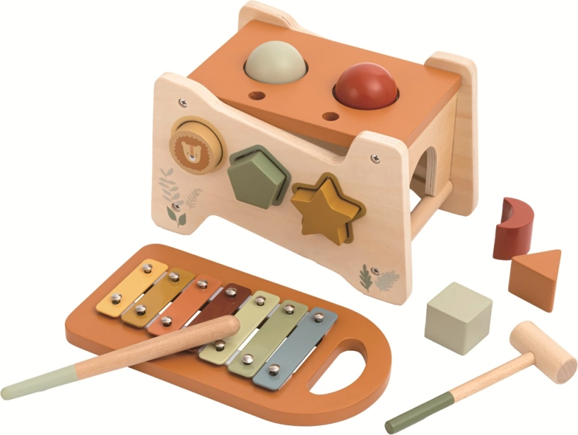 2Kids Toys Multifunkčné kladivo s xylofónom