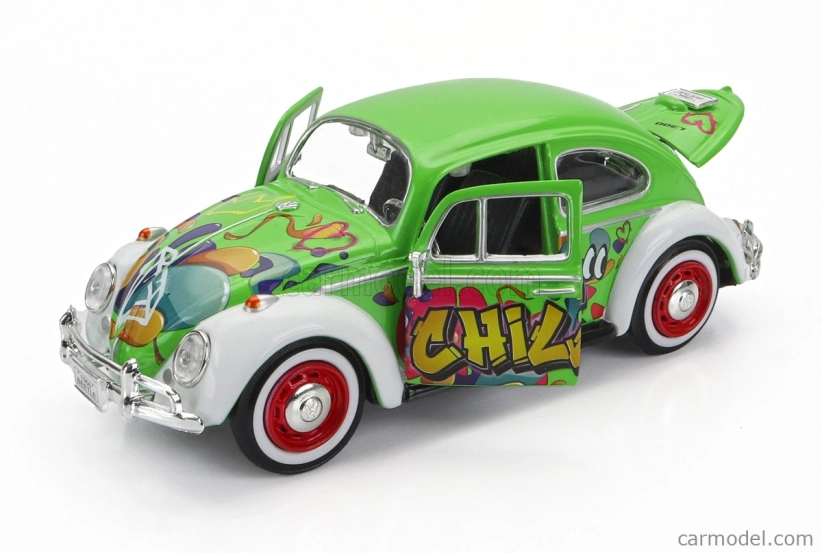 Motor-max Volkswagen Beetle Kafer Maggiolino Graffiti 1966 1:24 Různé