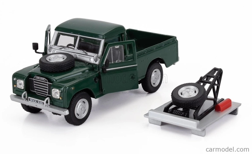 Hongwell Land rover Land Series Iii 109 Pick-up Tow Truck Carro Attrezzi 1961 1:43 Zelená