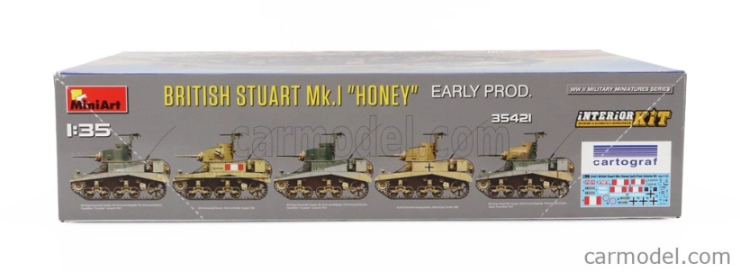 Miniart Tank M3 British Stuart Mki Honey Military 1945 1:35 /