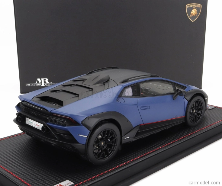 Mr-models Lamborghini Huracan Sterrato 2022 - Con Vetrina - S vitrínou 1:18 Blu Grifo - Matná modrá
