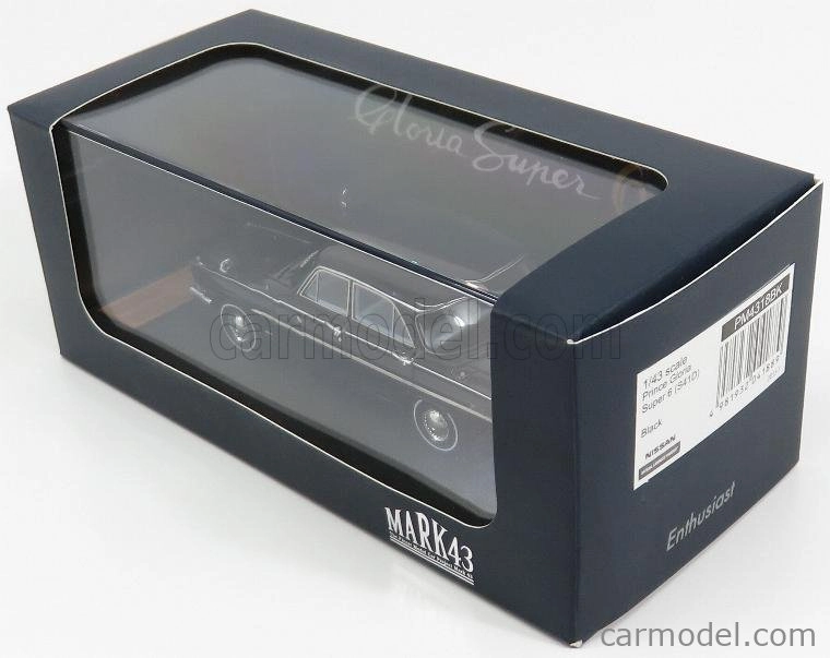 Mark43 Nissan Prince Gloria Super 6 (s41d) 1962 1:43 čierna