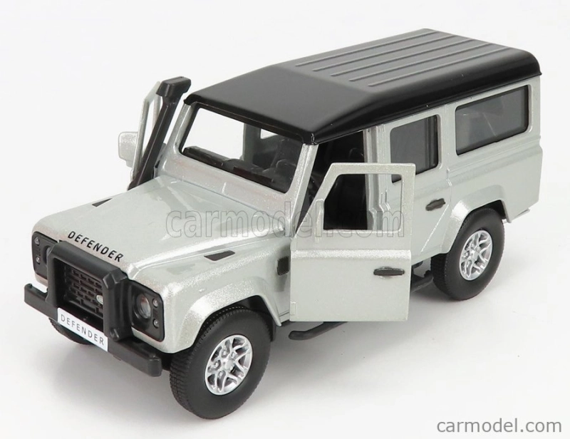 Tayumo Land rover Land Defender 110 Station Wagon 1995 1:36 Strieborná čierna