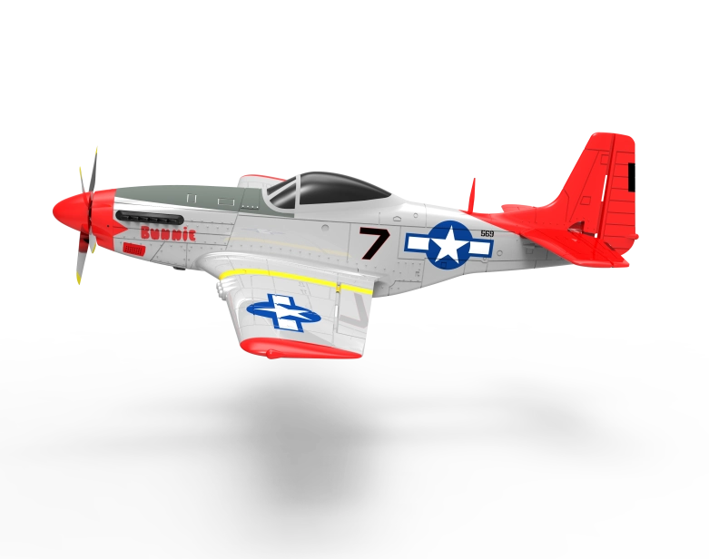 RC lietadlo Volantex Mustang P51D 750mm | RCprofi.sk