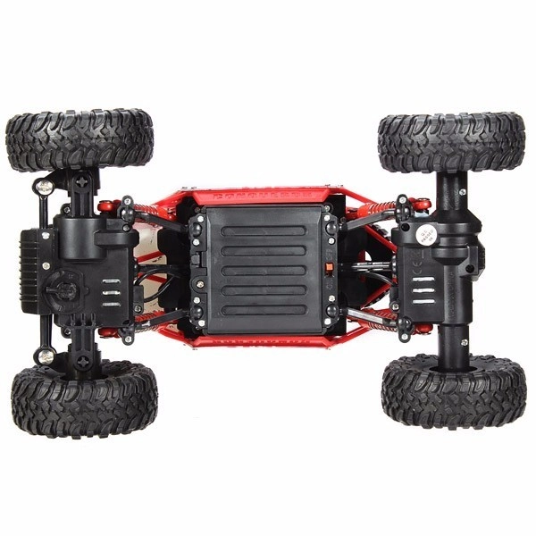 RC auto Conqueror 1:18, červená + náhradná batéria