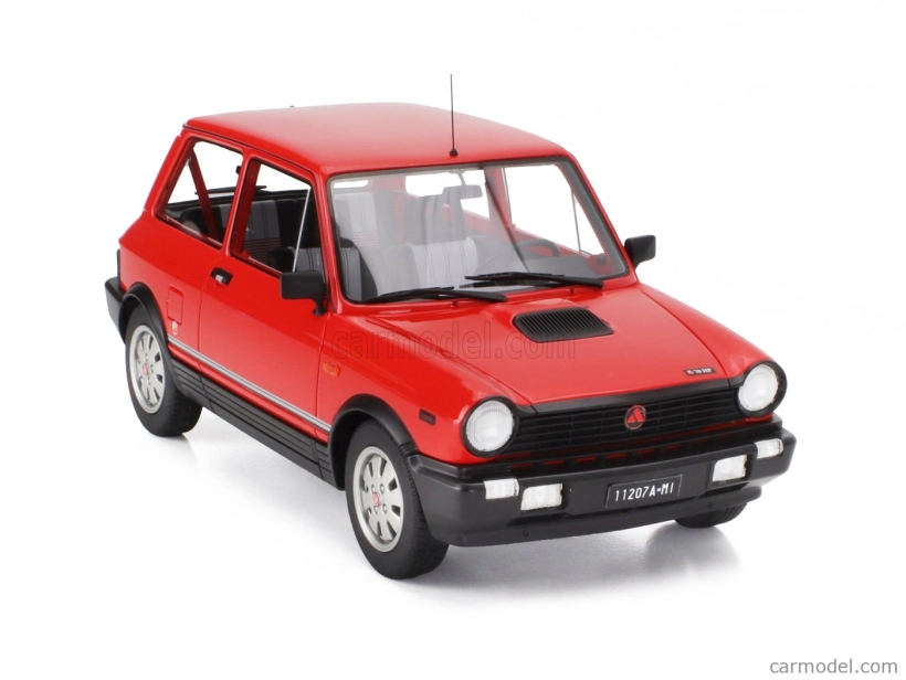 Maxima Autobianchi A112 Abarth Vii-series 1984 1:18 Rosso Corsa Červená