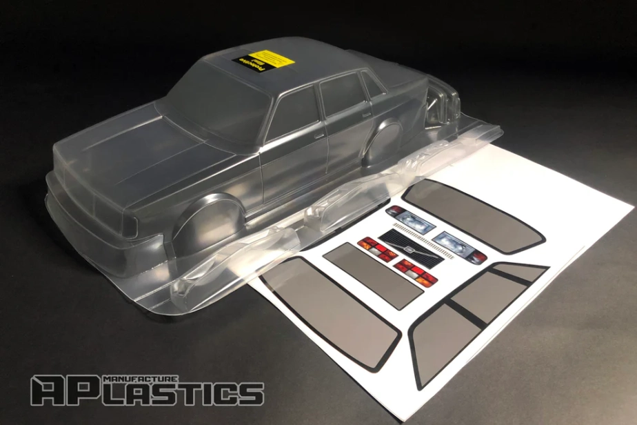 Karoserie APlastics - 240 / 244 Sedan - 1/10, 193mm | RCprofi.cz